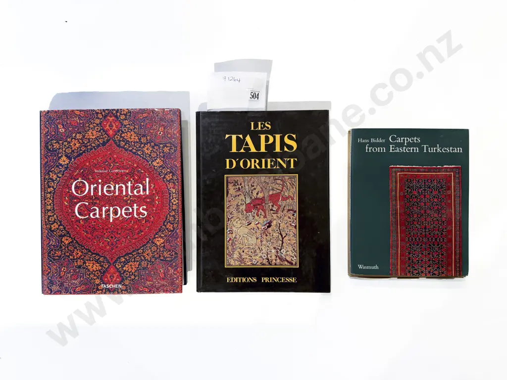 Four Assorted Carpet Reference Volumes Image 1++