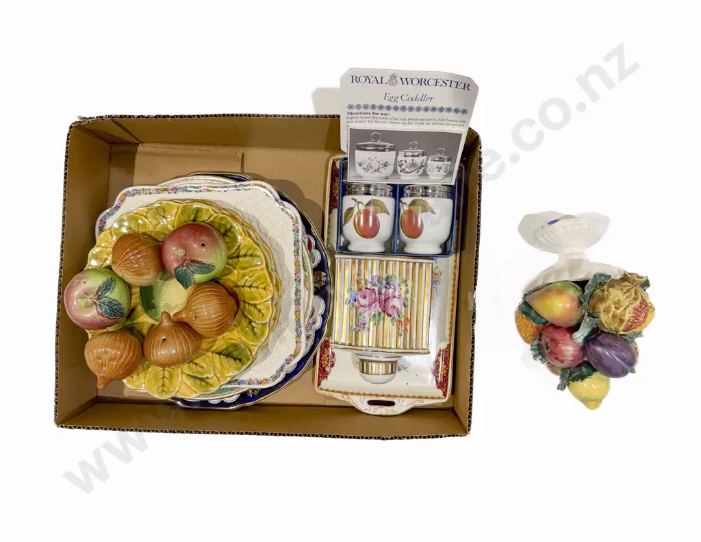 Quantity of Fancy China & Ornaments incl Royal Worcester Egg Coddlers Image 1++