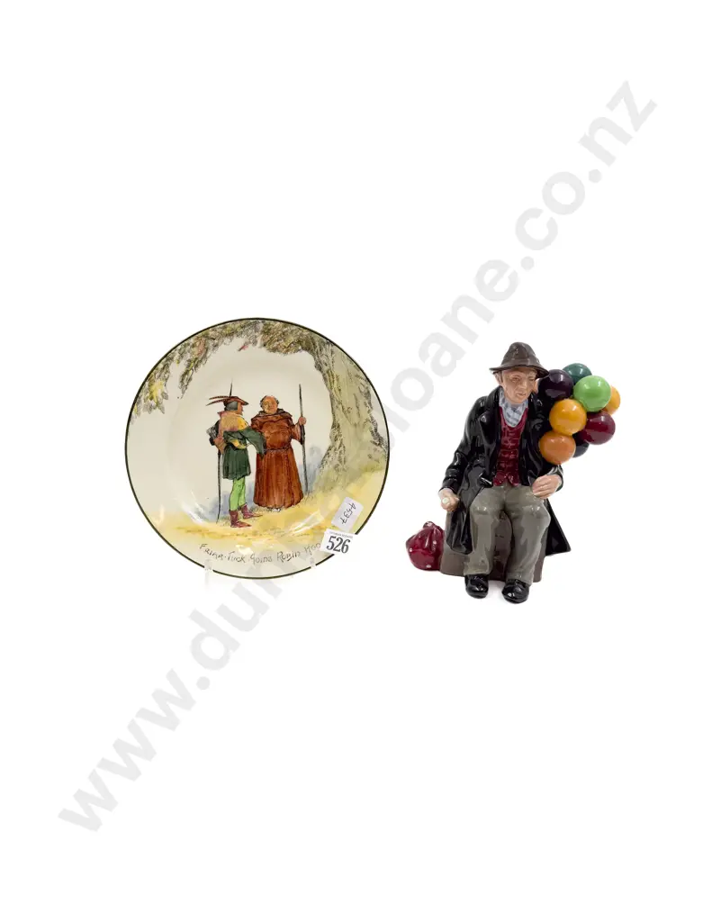 RD Figure "The Balloon Man" together with Small RD Plate Image 1++