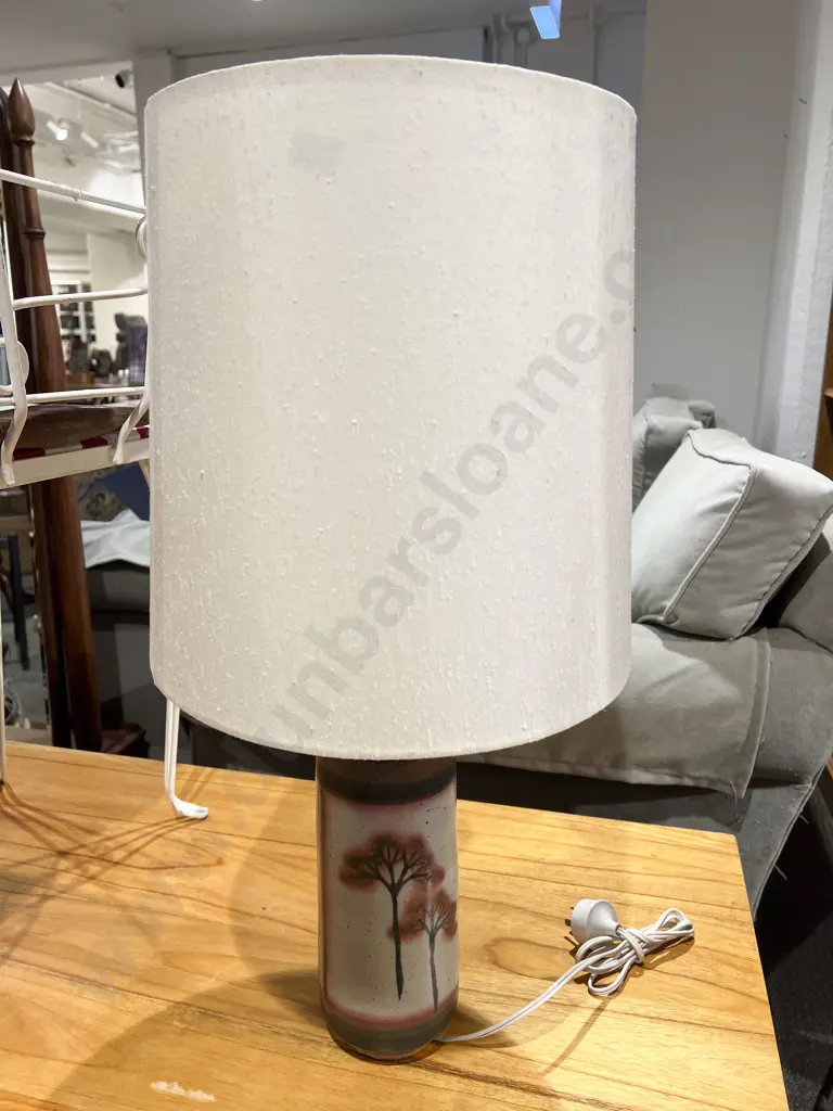 Pottery Lamp Base & Shade Image 1++