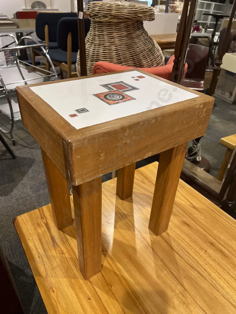 Tile Top Occasional Table Image 1++