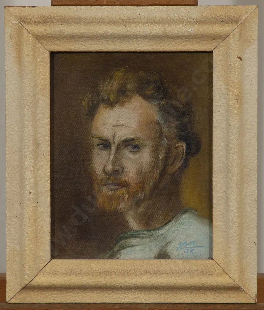Sam Cairncross (1913 - 1976) - Self Portrait Image 1++
