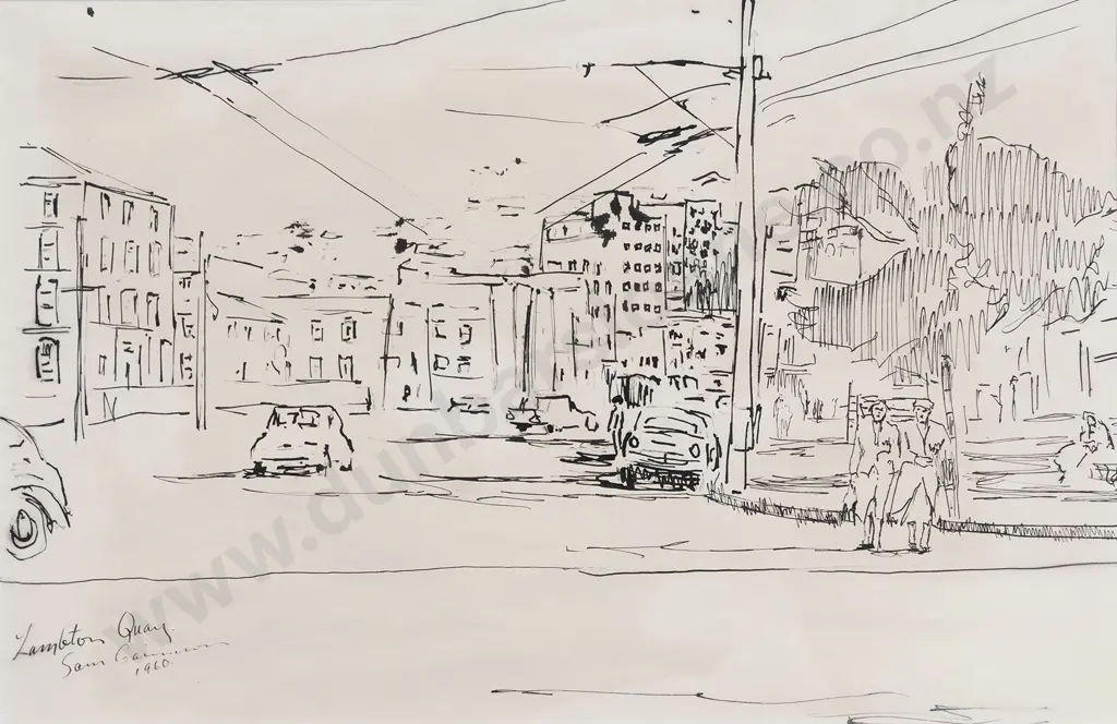 Sam Cairncross (1913 - 1976) - Lambton Quay Image 1++