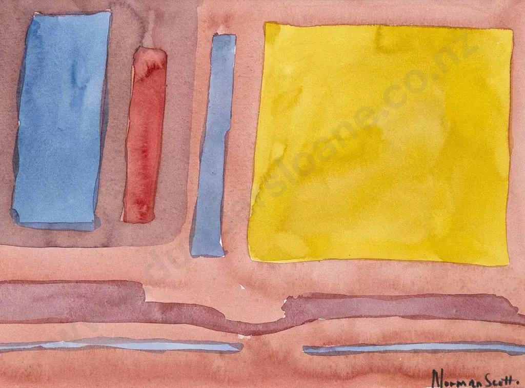 Norman Scott (1931 - 1978) - Shapes Image 1++