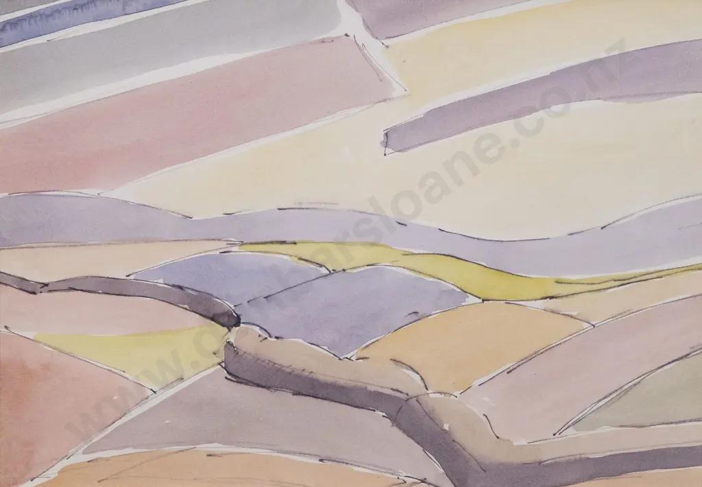 Norman Scott (1931 - 1978) - Landscape Study Image 1++