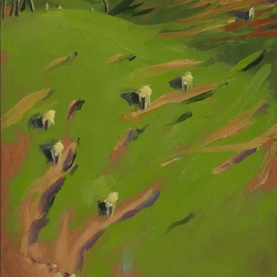 Graeme Galloway (Australian) - Country Landscape