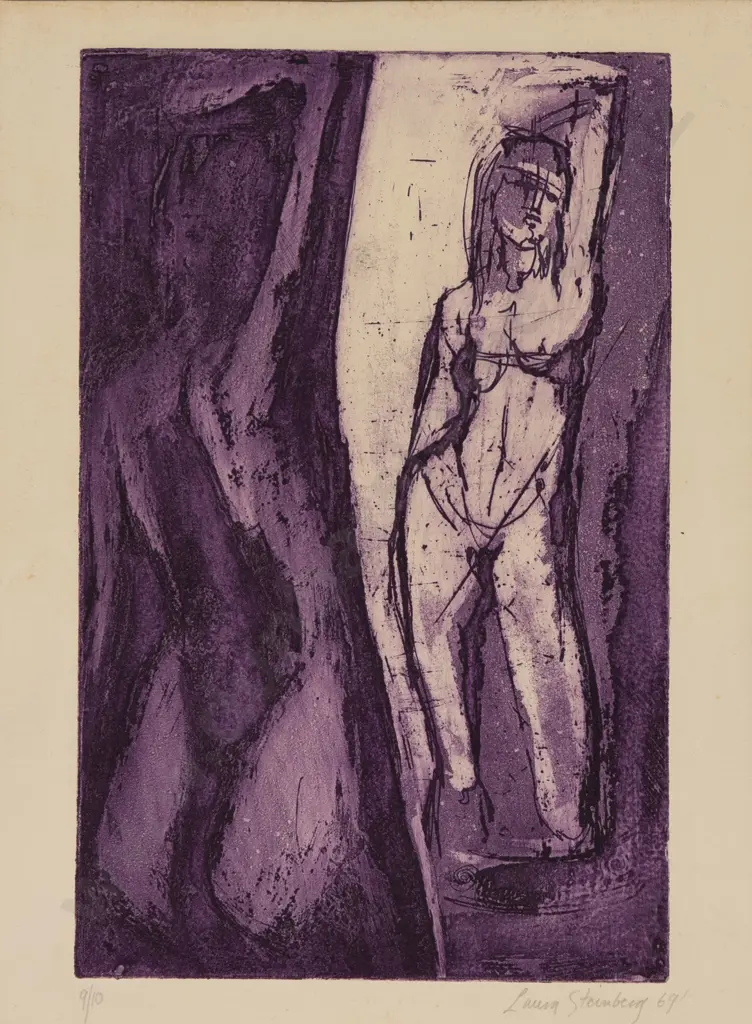 Laura Steinberg (b 1940) - Nude Study Image 1++