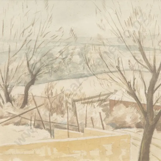 Unknown Artist - Winter Landscape