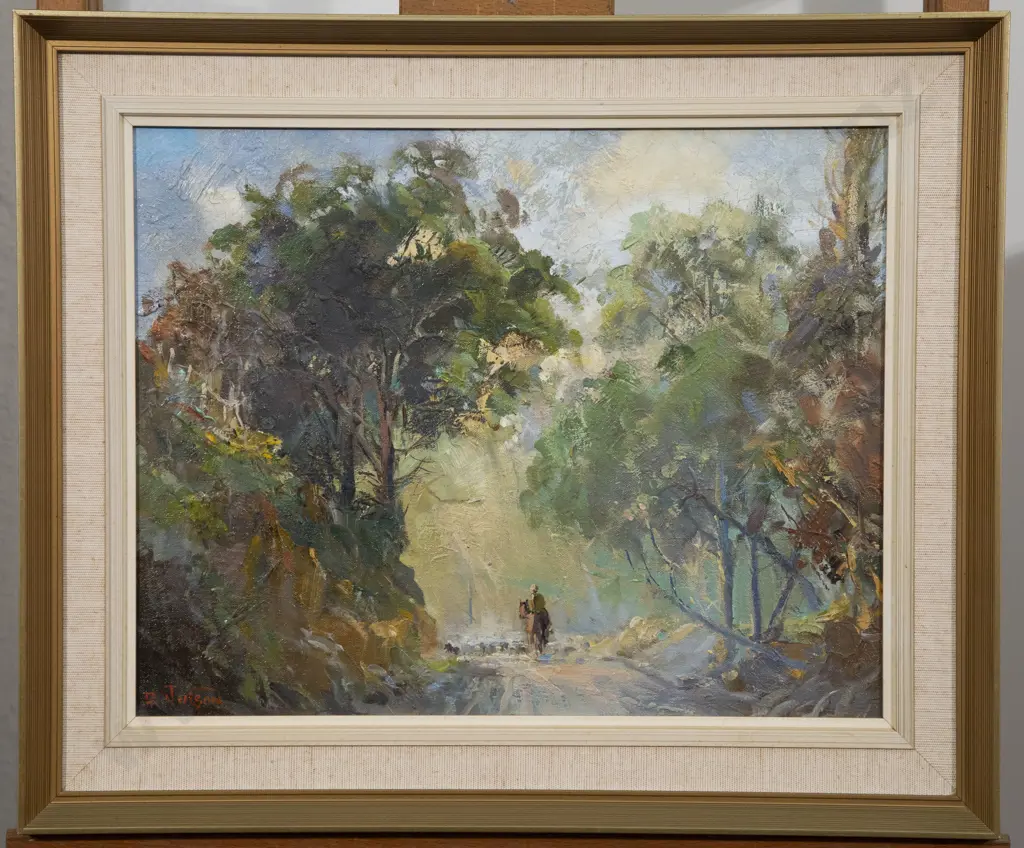 D R Neilson (1924 - 2013) - Forest Scene Image 1++