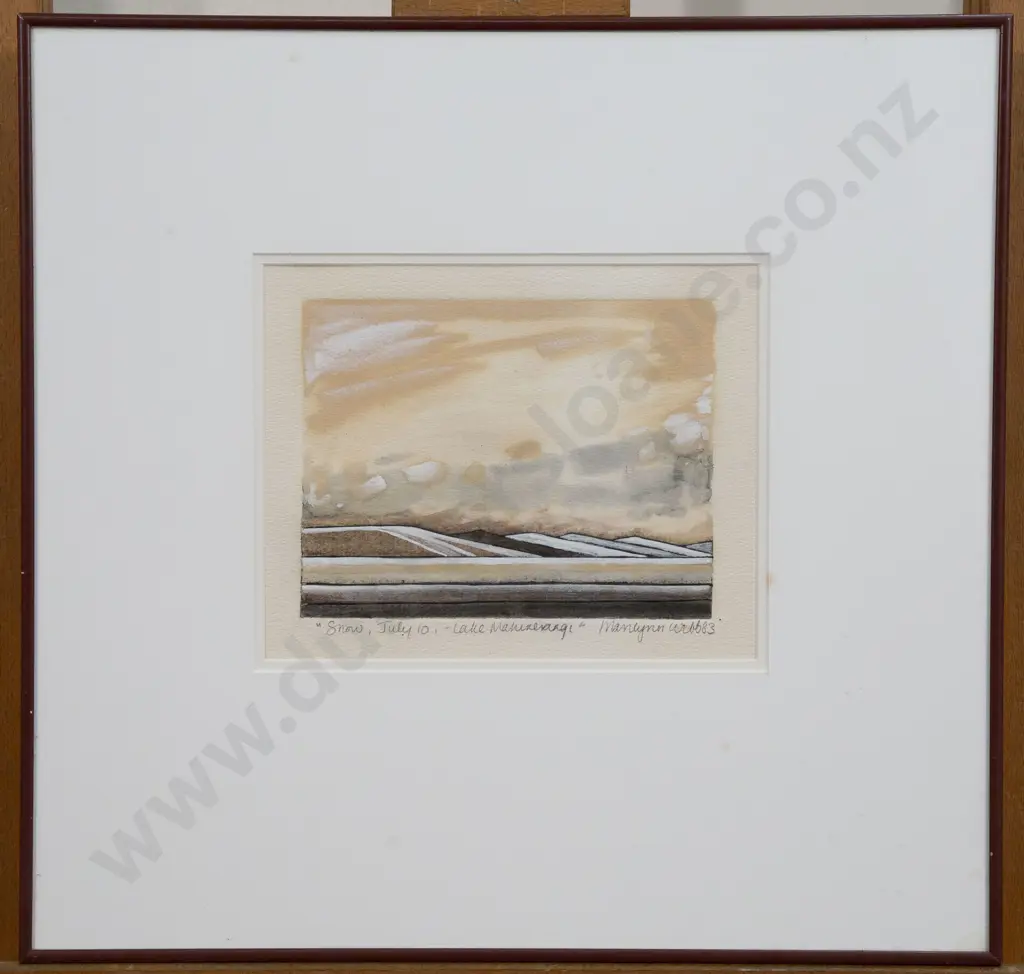 Marilynn Webb (1937 - 2021) - Snow Image 1++