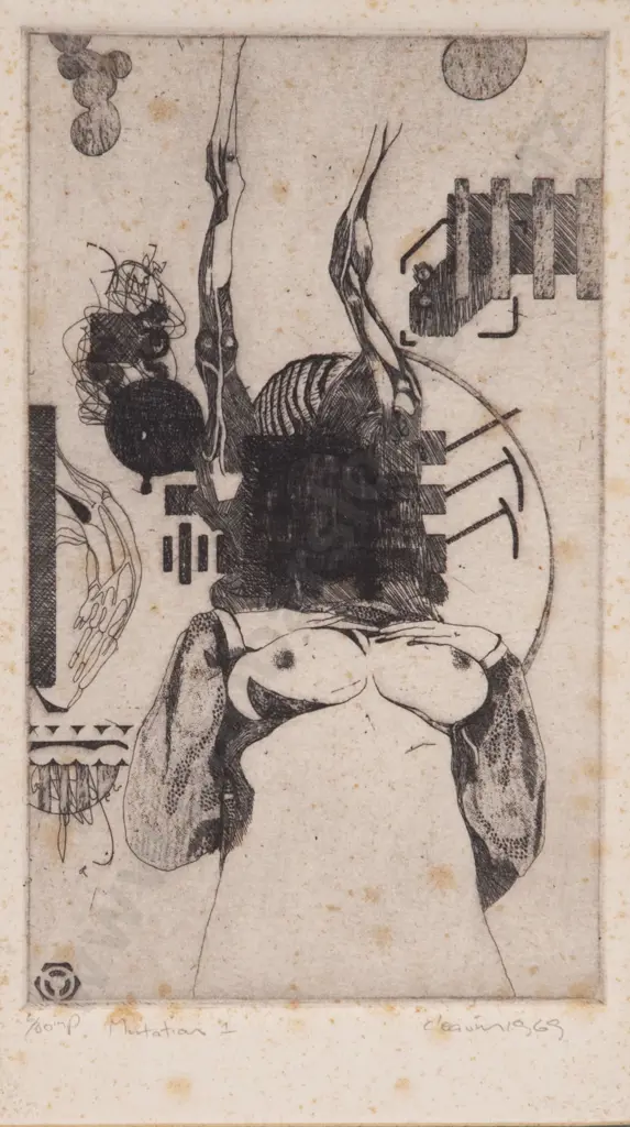 Barry Cleavin (b 1939) - Mutation 1 (a/f) Image 1++