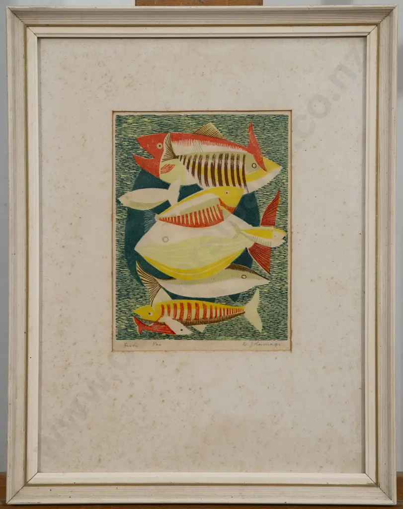 Don Ramage (1923 - 2009) - Fish Image 1++