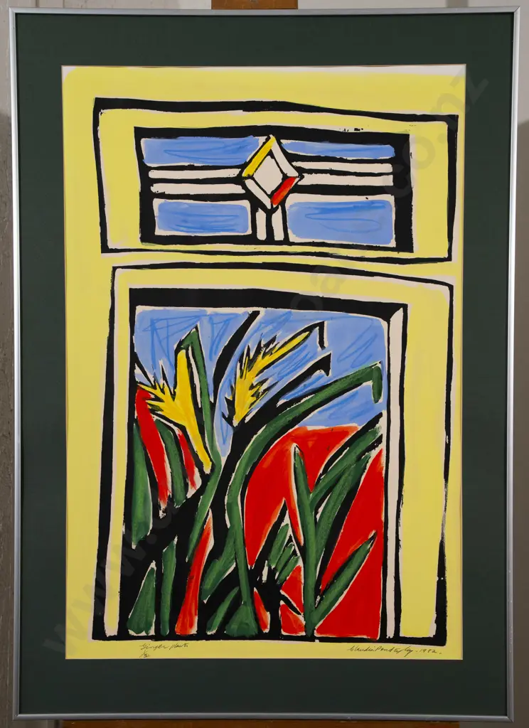 Claudia Pond Eyley (b 1946) - Ginger Plants Image 1++