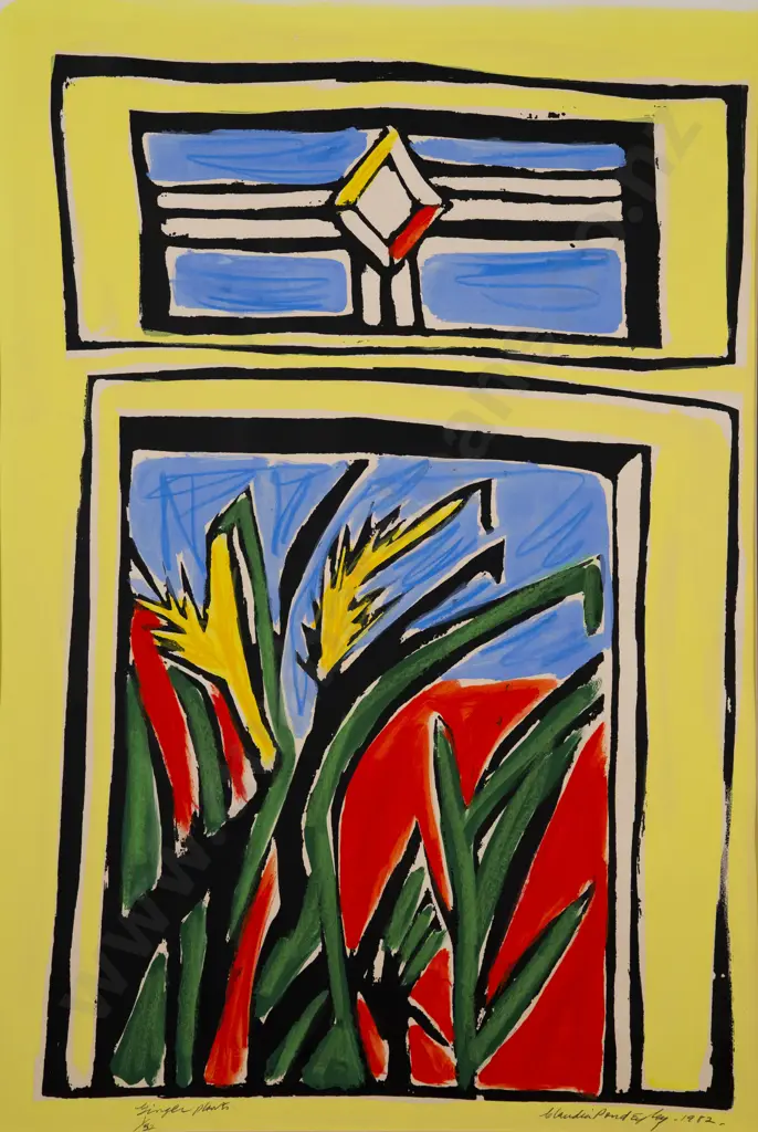 Claudia Pond Eyley (b 1946) - Ginger Plants Image 1++
