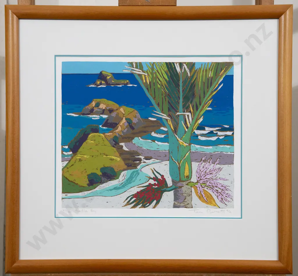 Tom Burnett (b 1958) - Paradise Bay Image 1++