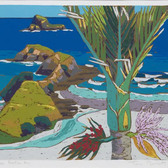 Tom Burnett (b 1958) - Paradise Bay
