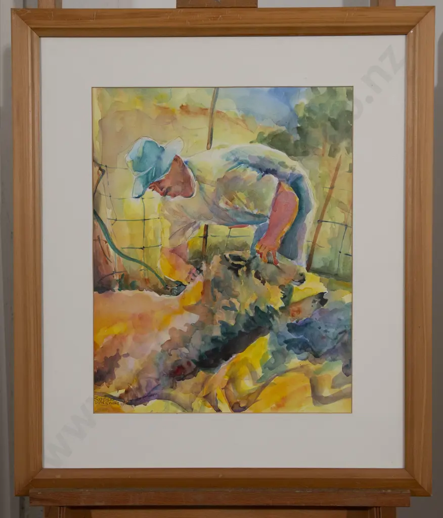 Barbara von Seida - Sheep Shearing in Coromandel Image 1++