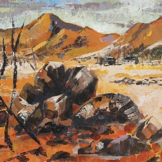 Lance O'Gorman (b 1940) - Kiatian Heat Wave