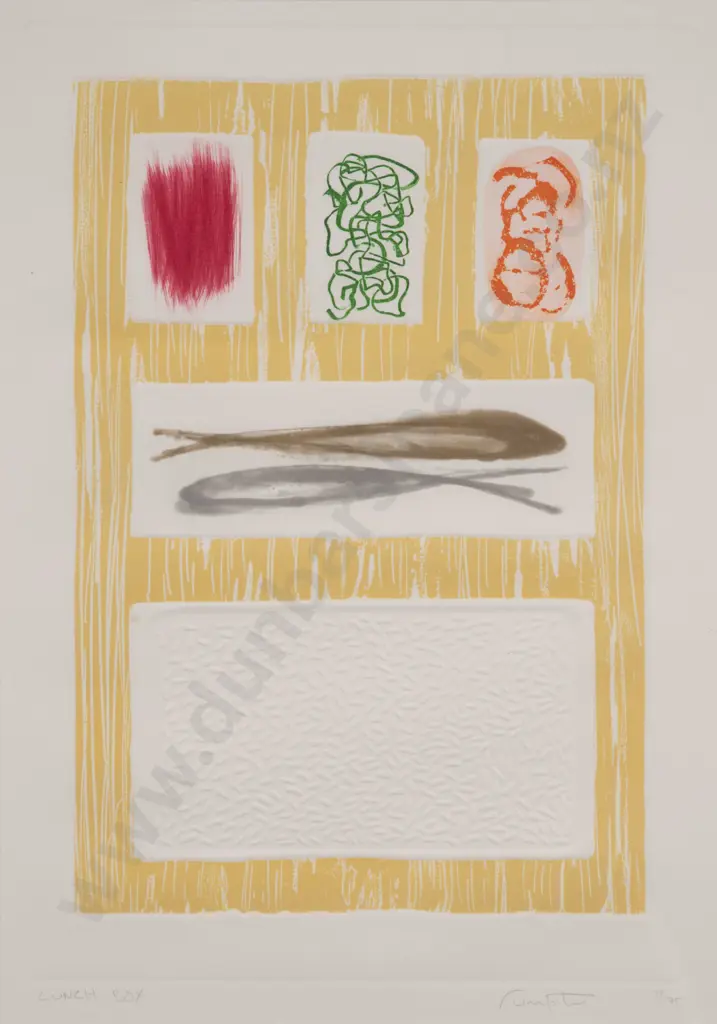 Rodney Fumpston (b 1947) - Lunch Box Image 1++