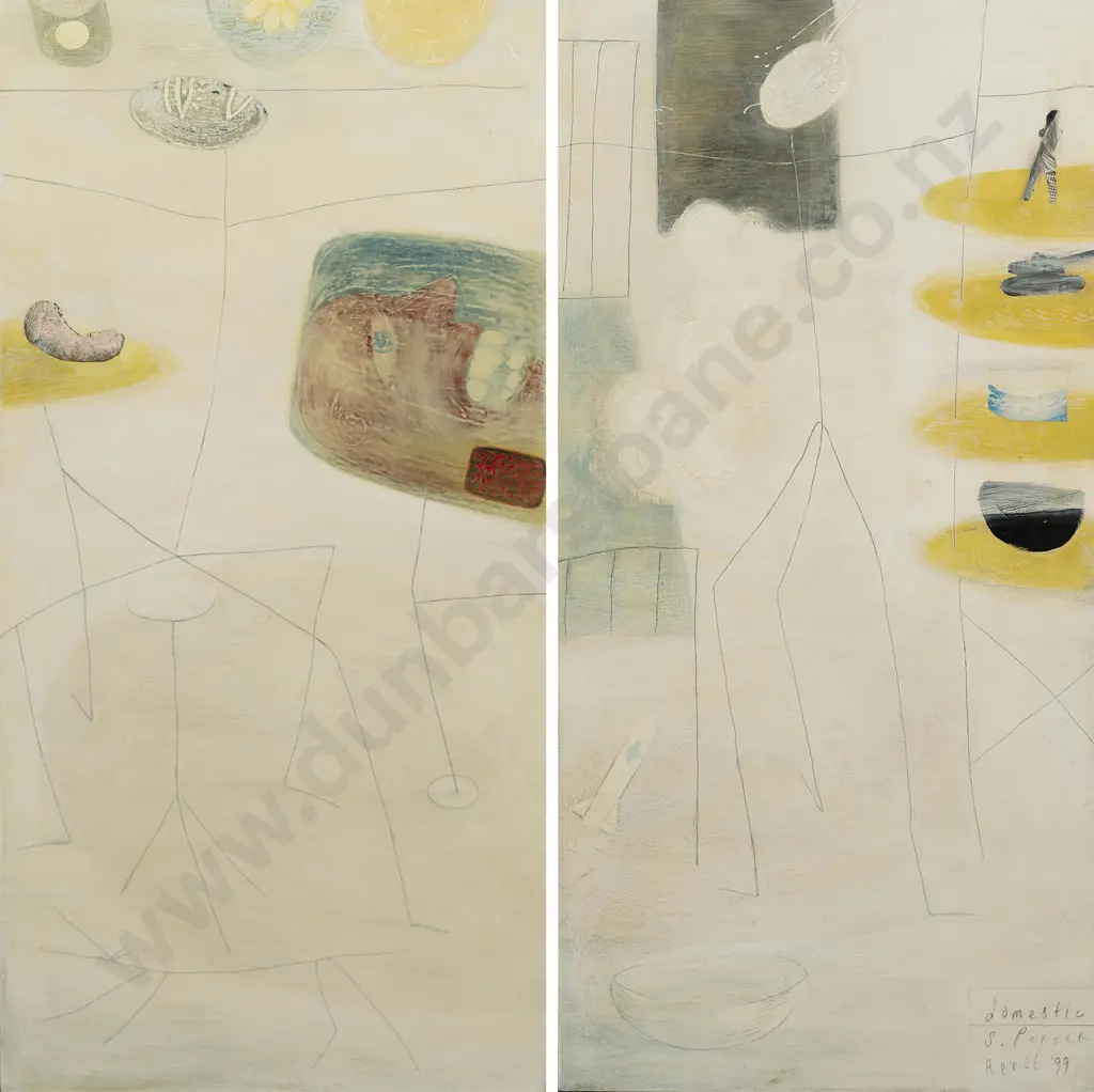 Stuart Porter (b 1955) - Domestic Image 1++