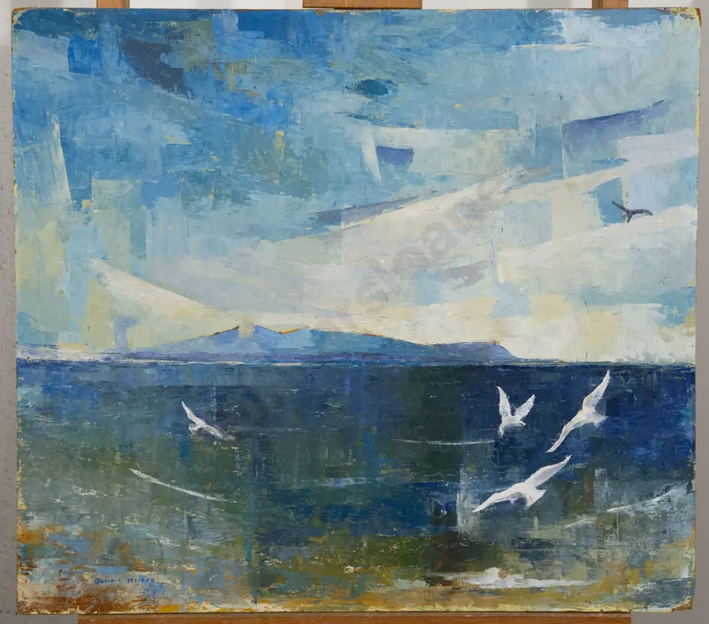 Queenie Aitken (1915 - 1998) - Blue Morning Image 1++