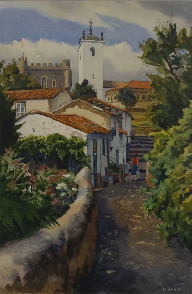 Don McAra (b 1937) - In Old Bragança Image 1++