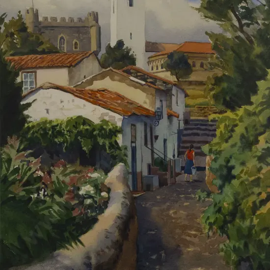 Don McAra (b 1937) - In Old Bragança