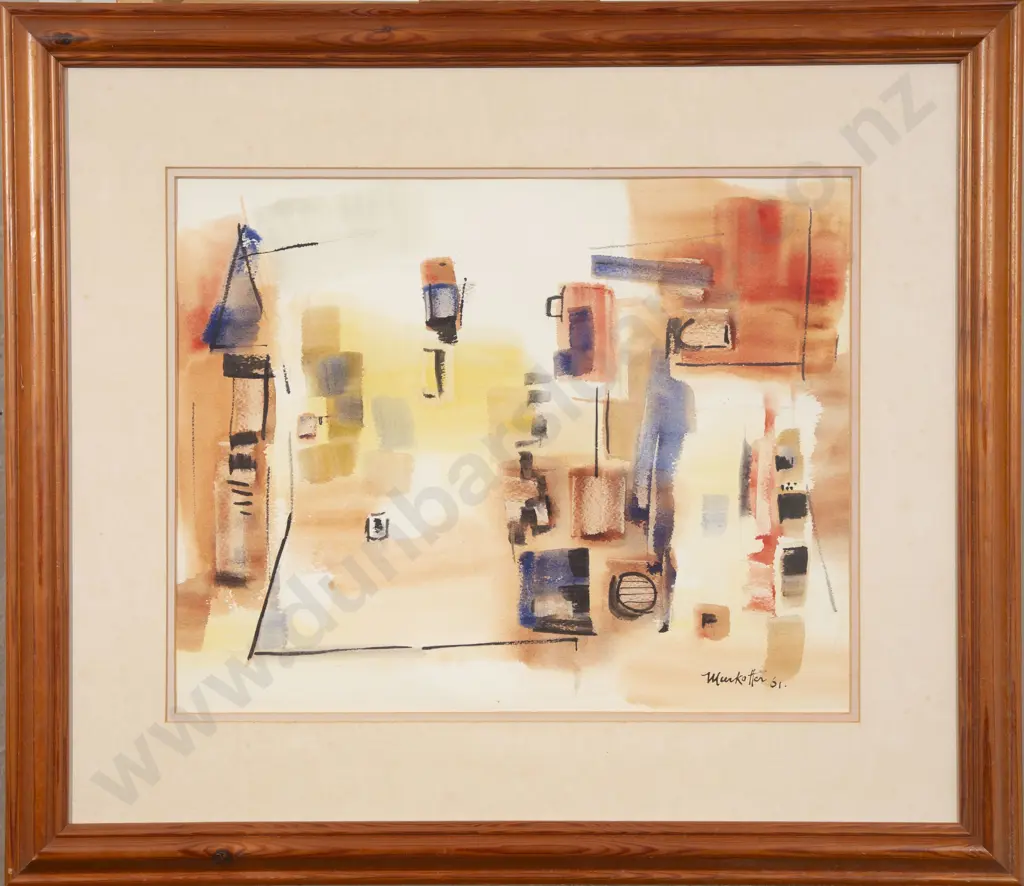 Dirk Meercotter (South African 1922 - 2017) - Abstract Image 1++