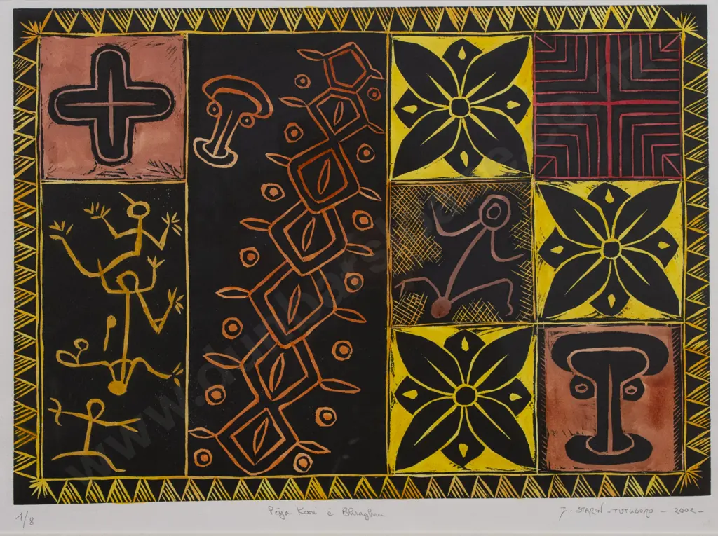 Isabelle Staron-Tutugoro (b 1964) - Peya Kani e Bhiagia Image 1++