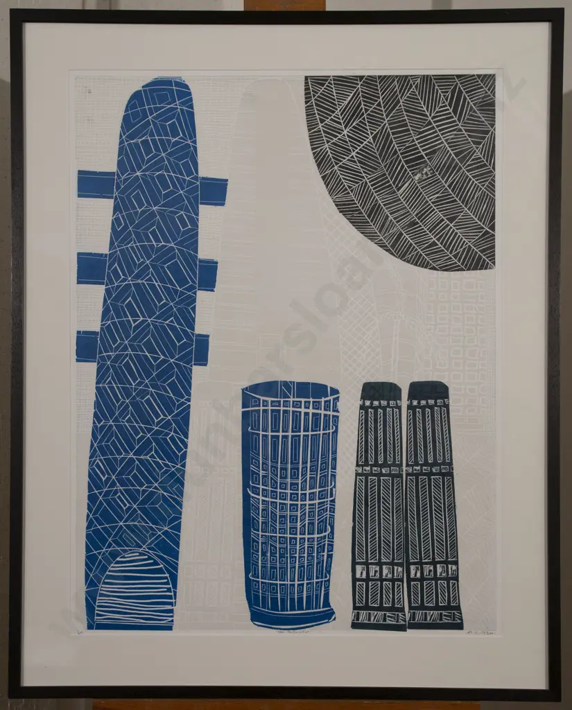Sheyne Tuffery (b 1970) - New Pacific Cities Image 1++