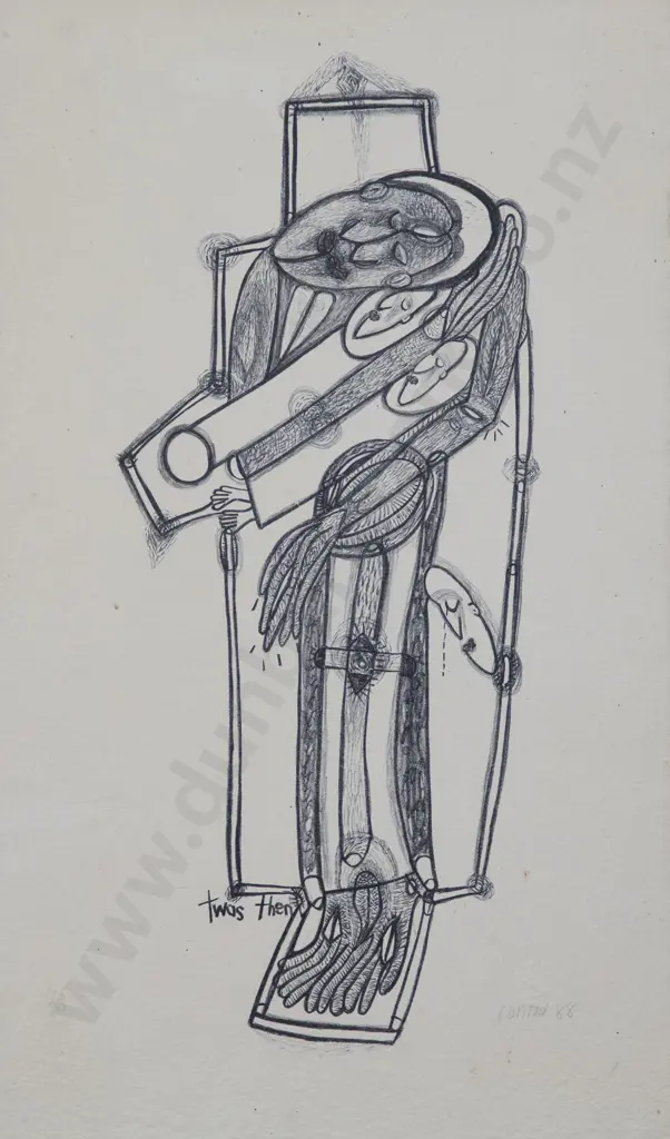 Christina Conrad (b 1942) - Twas Then Image 1++