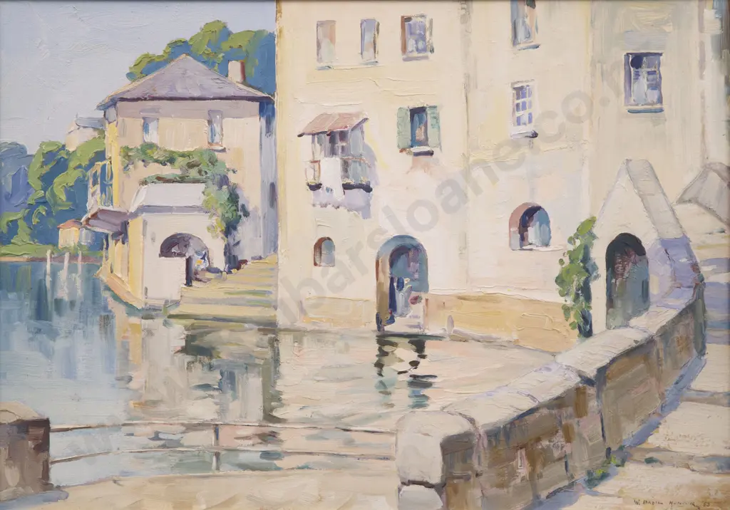 W Basil Honour (1897 - 1988) - Villas on Lake Como Image 1++