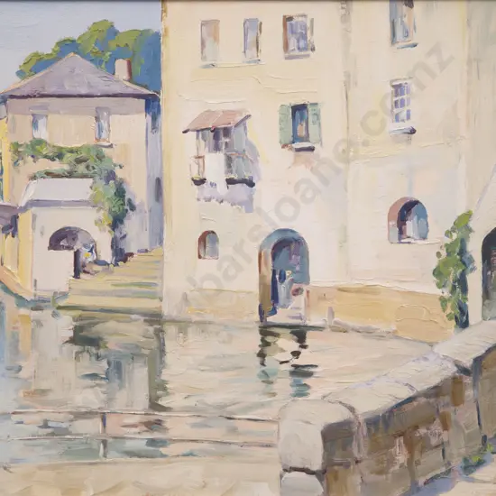 W Basil Honour (1897 - 1988) - Villas on Lake Como