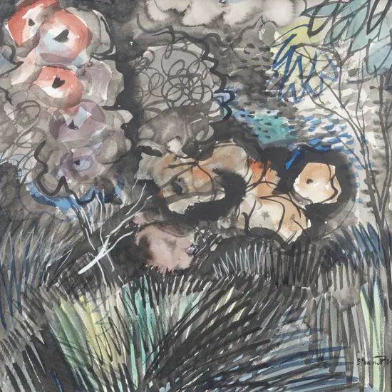 Stewart MacLennan (1903 - 1973) - Untended Garden