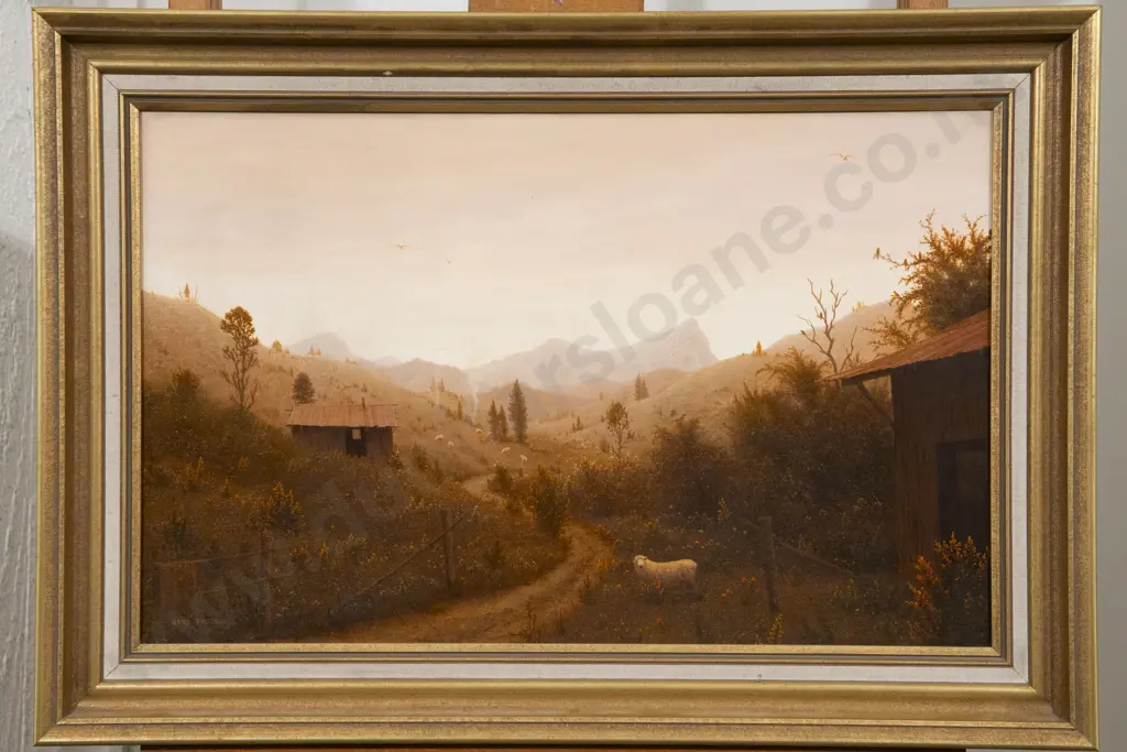 Hans Brutsch - Mt Crusader in the Motueka Valley Image 1++