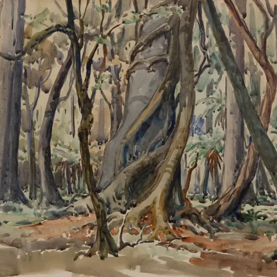 Peggy Spicer (1908 - 1984) - Bush