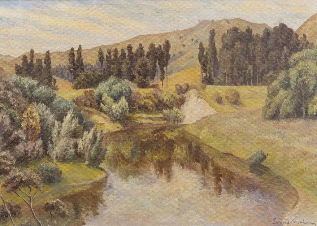 Allan Barns-Graham (1906 - 2006) - Landscape Image 1++
