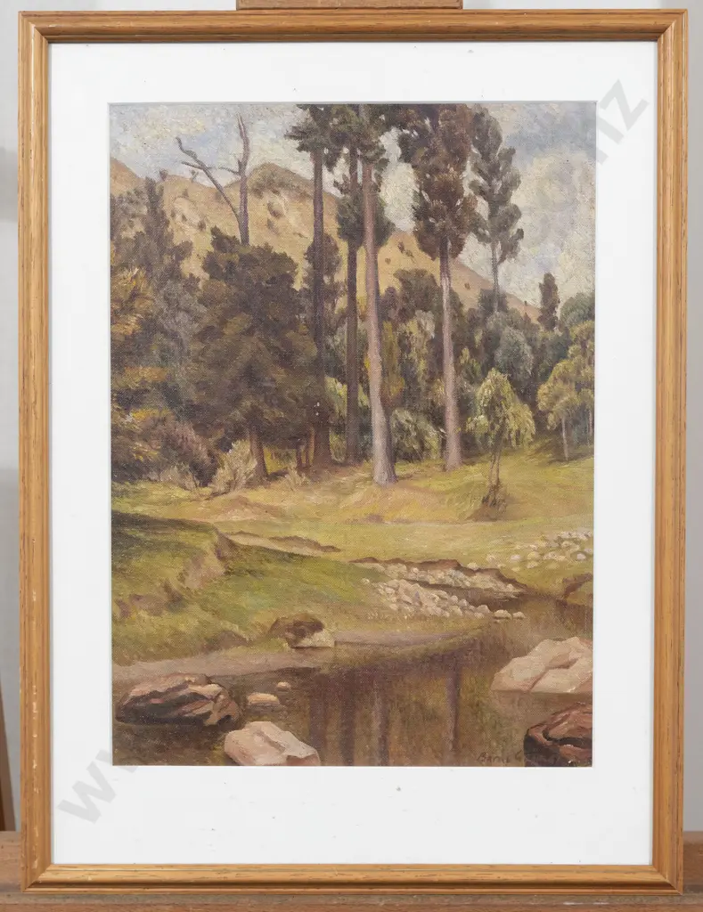 Allan Barns-Graham (1906 - 2006) - Forest Scene Image 1++