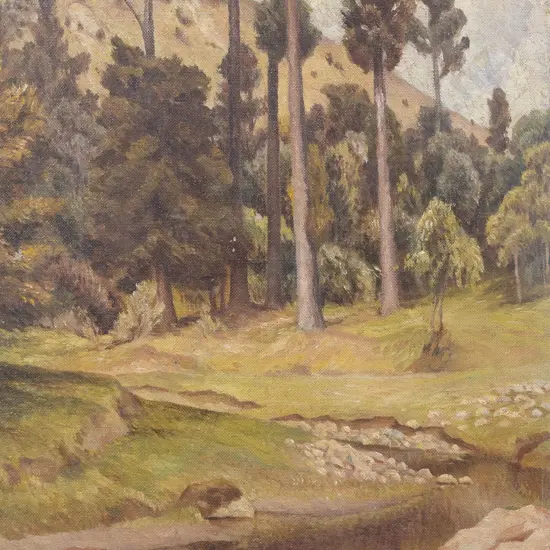Allan Barns-Graham (1906 - 2006) - Forest Scene