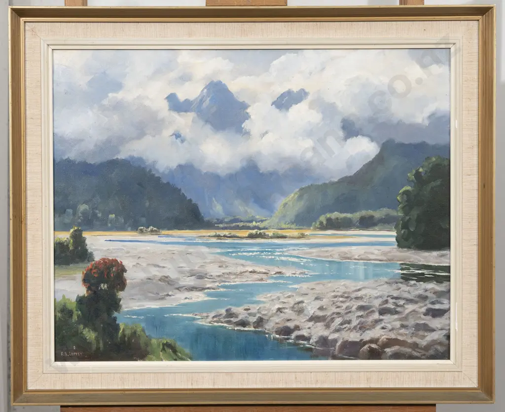 E B Lattey (1899 - 1986) - Cloudy Morning Image 1++