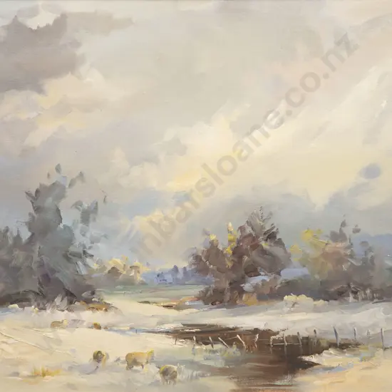 Don Neilson (1924 - 2013) - Rural Scene
