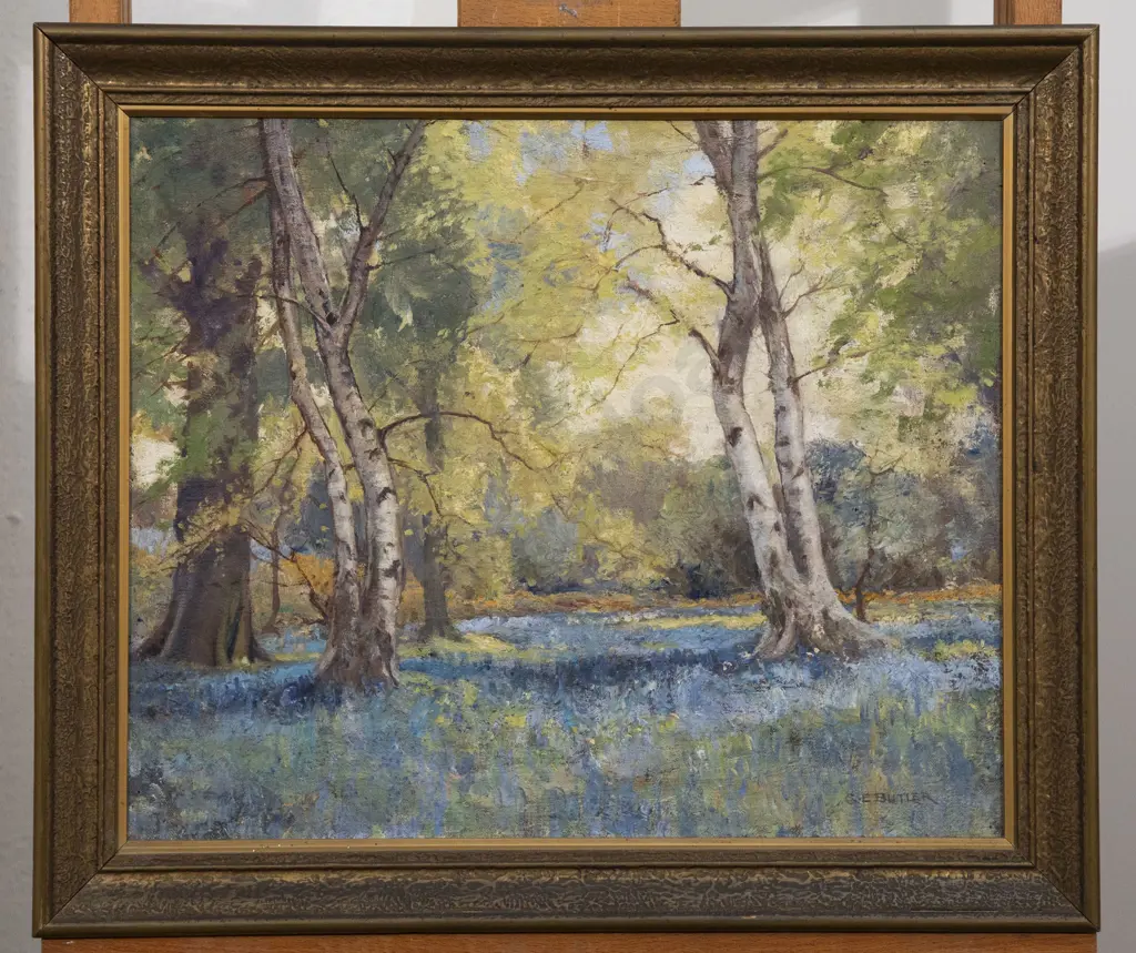 George Edmund Butler (1870 - 1936) - Bluebells Image 1++