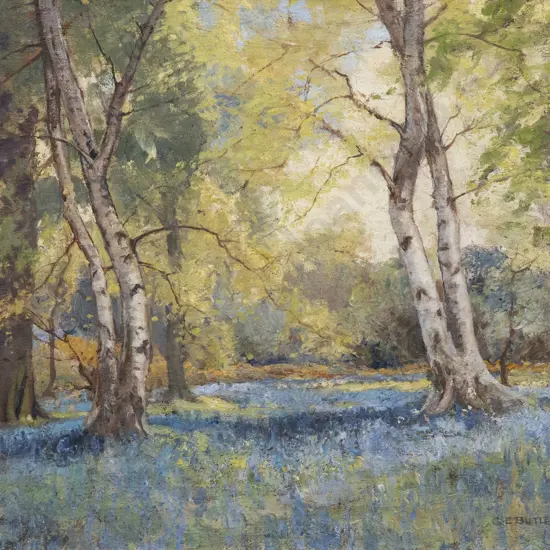 George Edmund Butler (1870 - 1936) - Bluebells