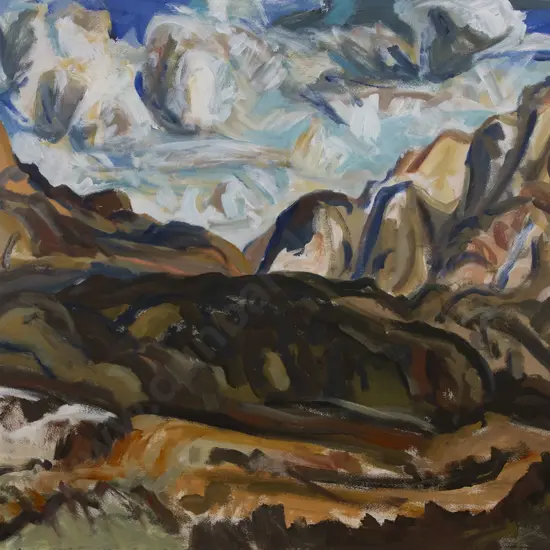 R T Little After Toss Woollaston - Landscape