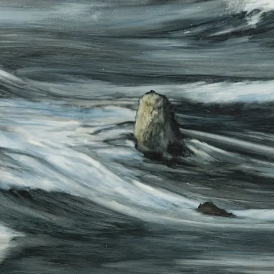 Unknown Artist - Seascape (unframed) (a/f)