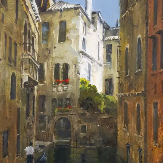 Brian Baxter - Back Alley Canal - Venice