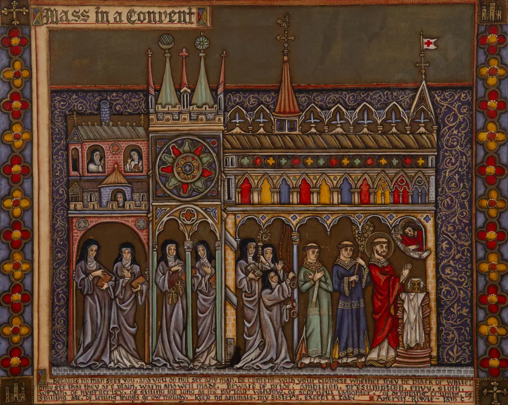 Roseanna Wohnsiedler (b 1950) - Medieval Painting Image 1++