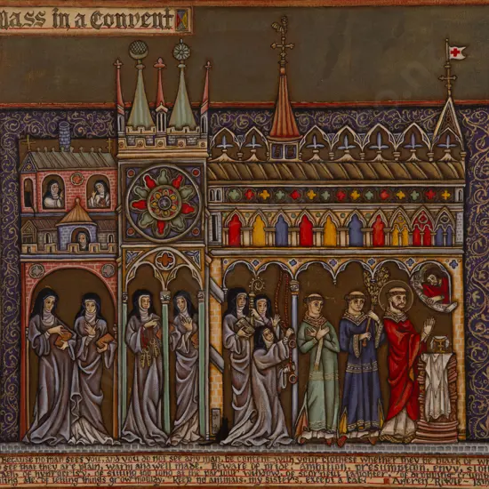 Roseanna Wohnsiedler (b 1950) - Medieval Painting