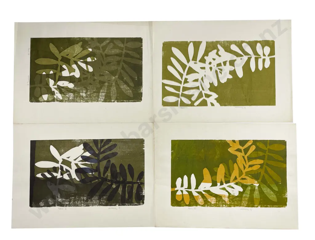 Les Finch (1940 - 2020) - Four Assorted Screenprints (Unframed) Image 1++