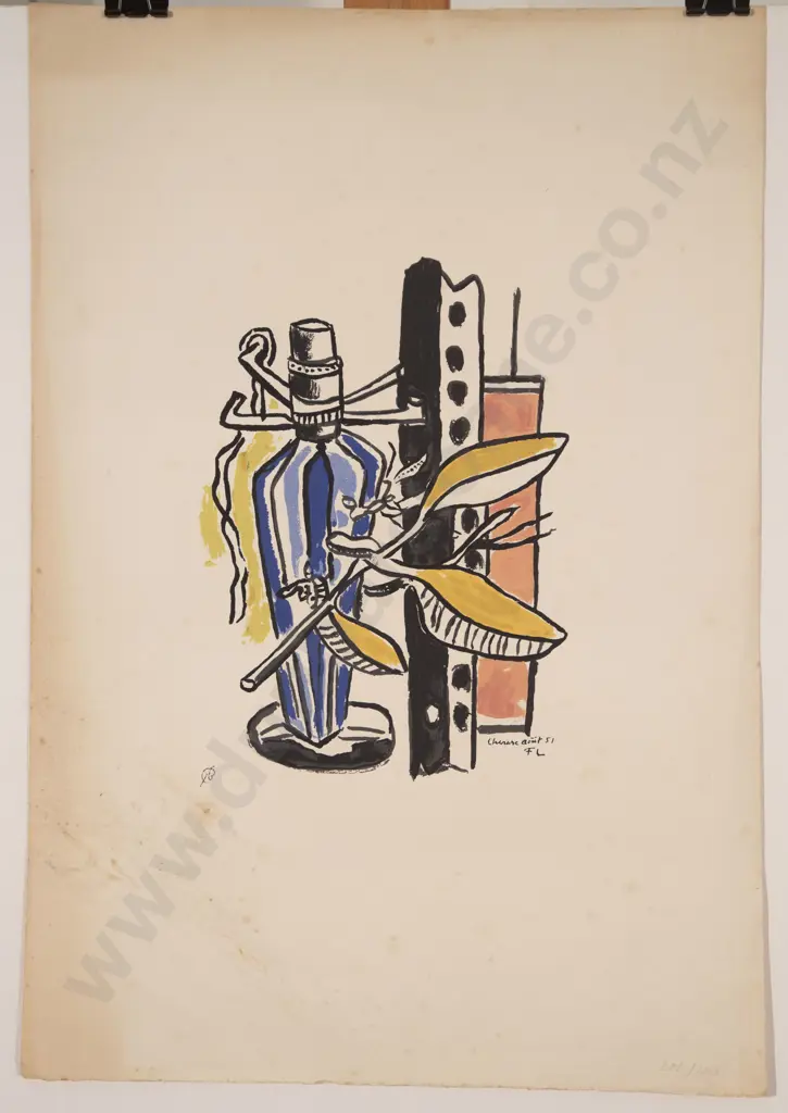 After Fernand Léger (1881 - 1955) - Chevreuse Août (unframed) Image 1++